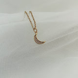 Crescent  Moon Necklace