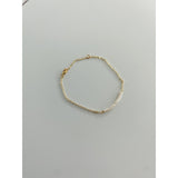 Mini Fresh Water Pearls Chain Bracelet