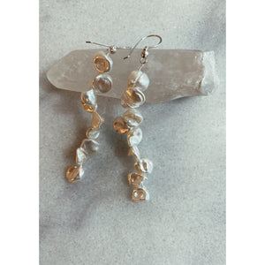 Carrol Pearl Drops - earrings